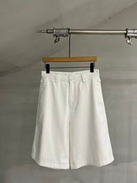 Side-Adjuster Bermuda Shorts