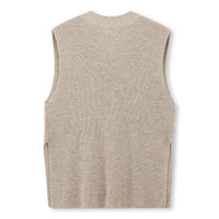 Merino Wool V-Neck Sweater Vest