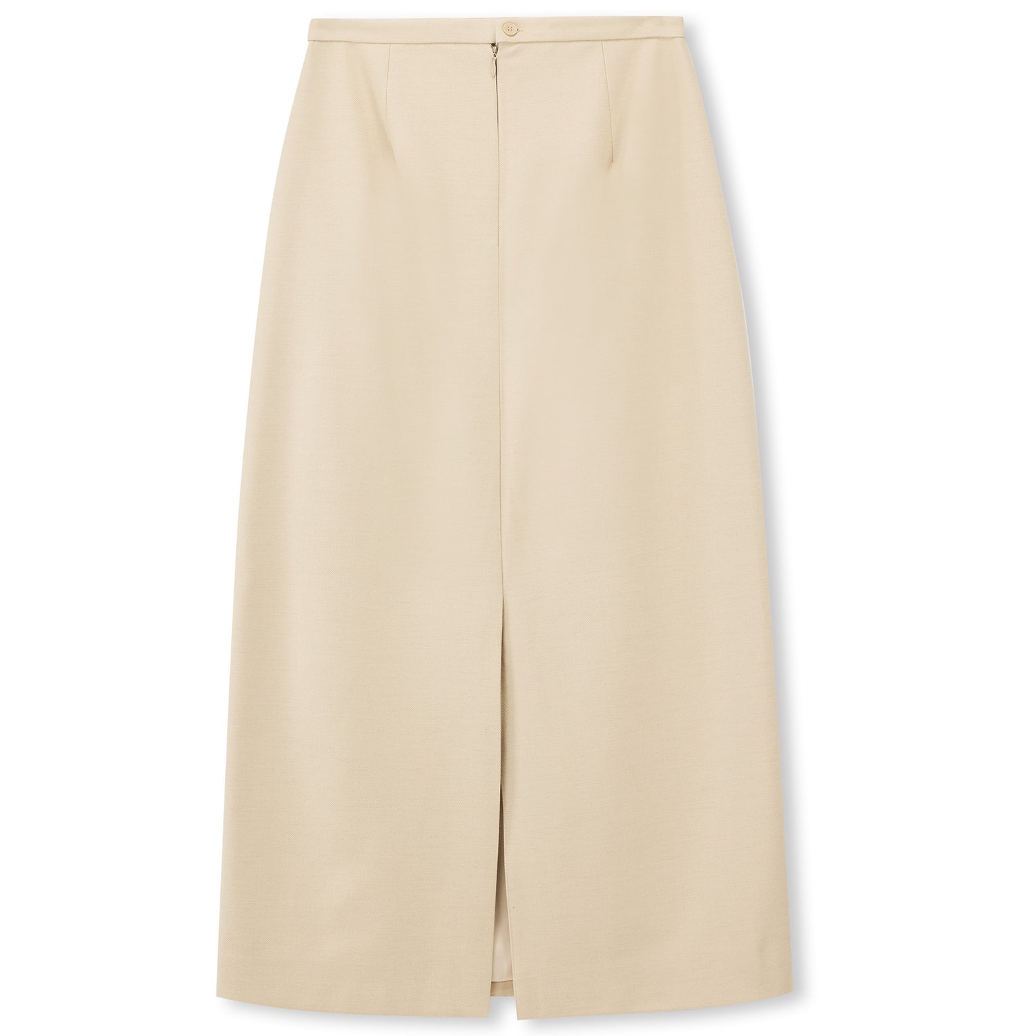 Clean Tailored Maxi Skirt