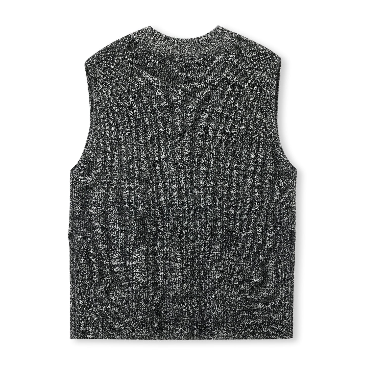 Merino Wool V-Neck Sweater Vest