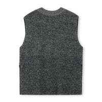 Merino Wool V-Neck Sweater Vest