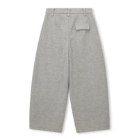 Clean-Seam Wide-Leg Wool-Blend Trousers