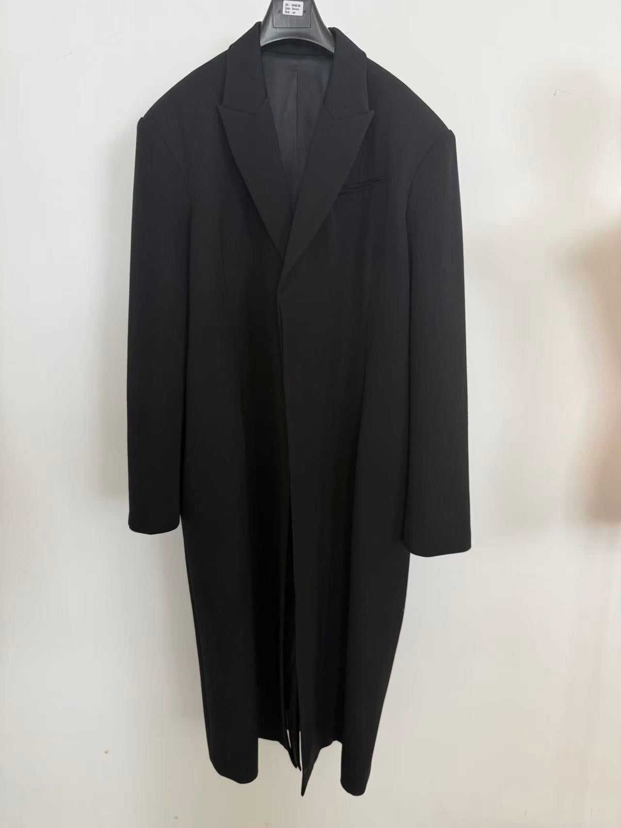 Tailored Longline Overcoat