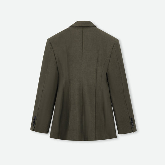 Axis Wrap Blazer