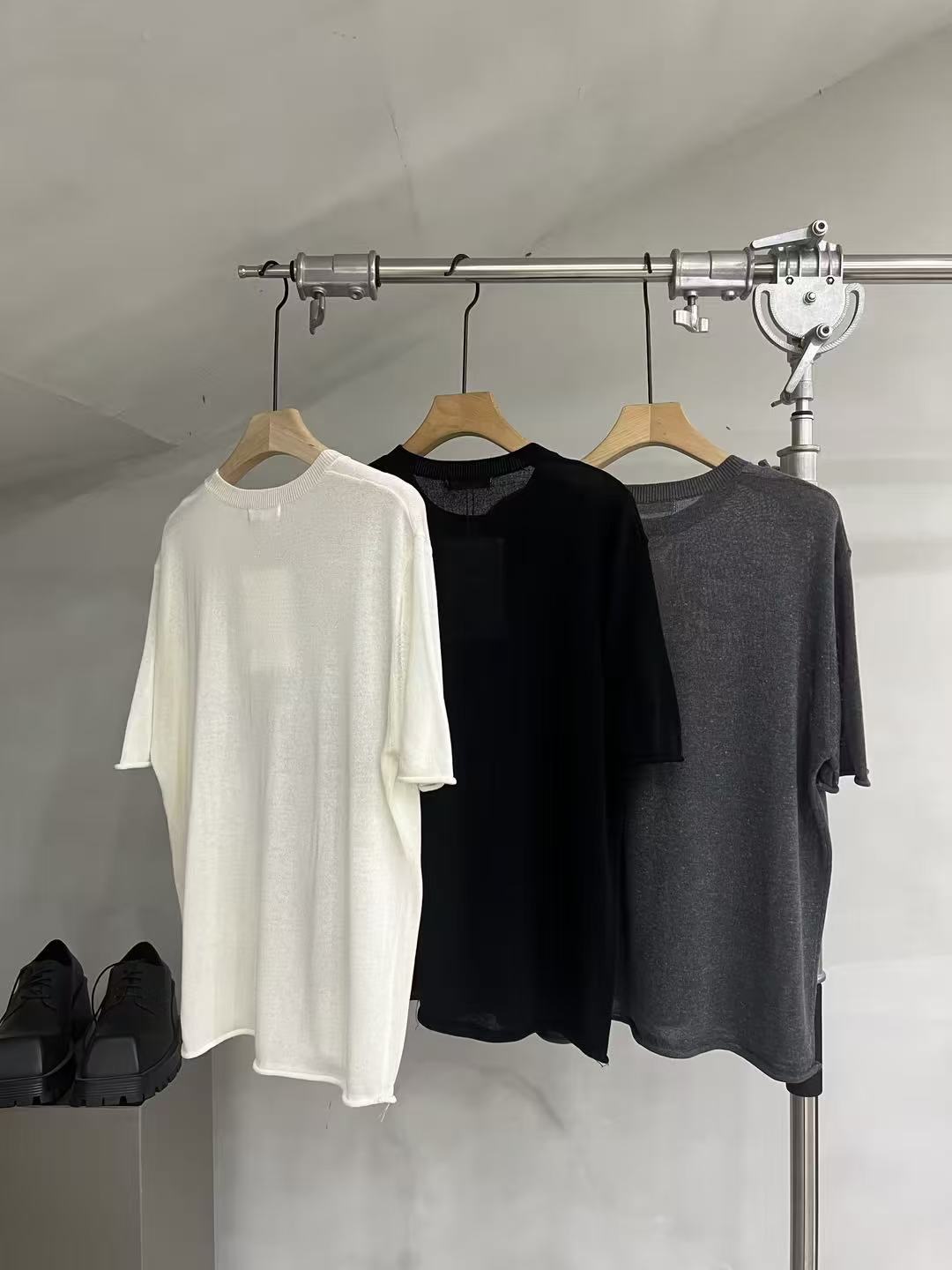 Textured Knit Slim-Fit Polo Shirt