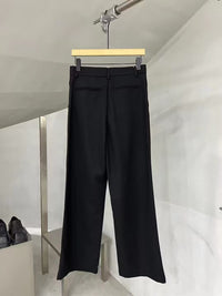 Relaxed Tailored Wide-Leg Trousers