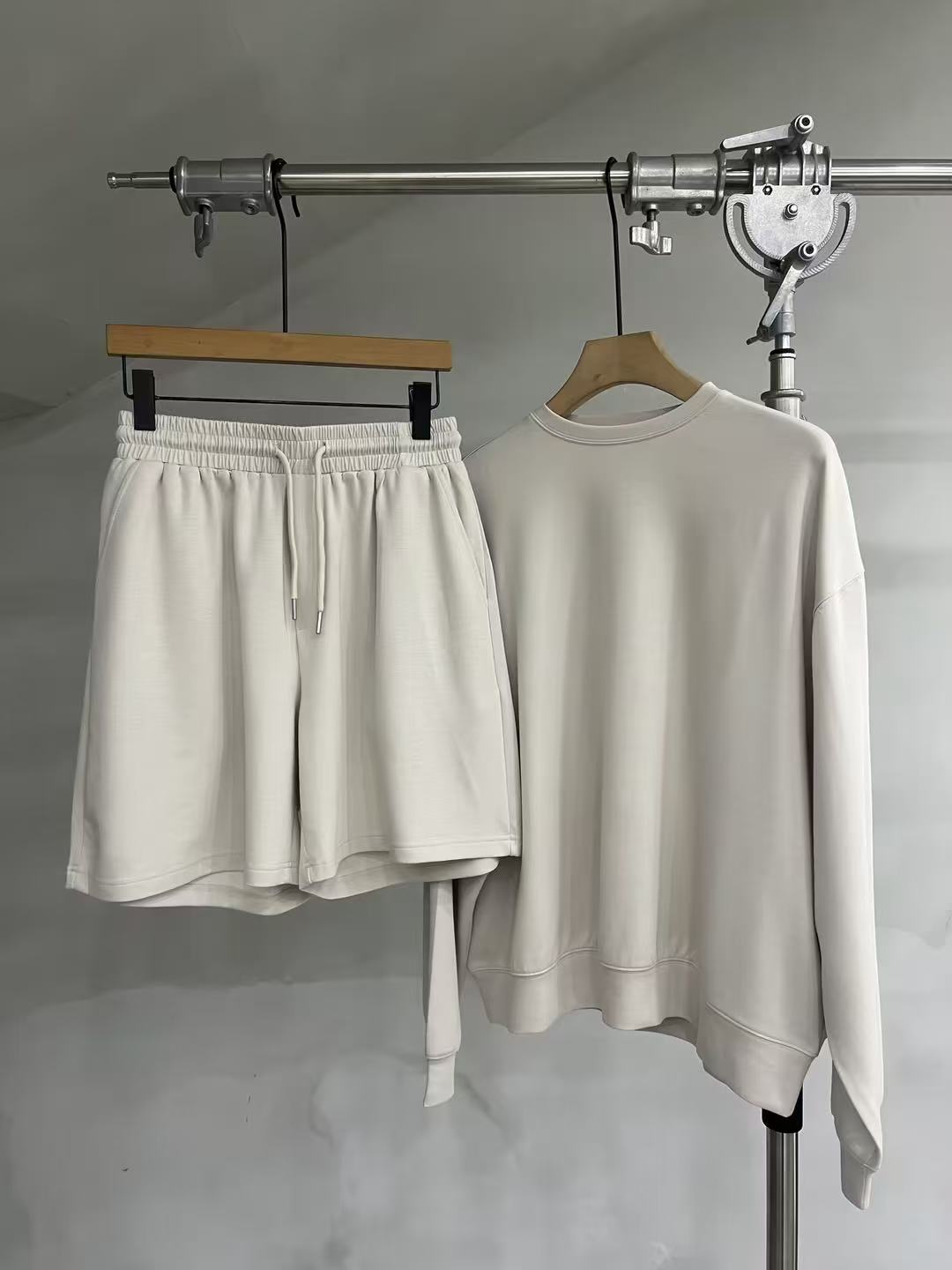 Relaxed Knit Crewneck Sweatshirt