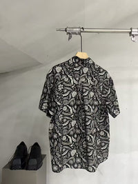 Floral Print Relaxed Short Sleeve Shirt