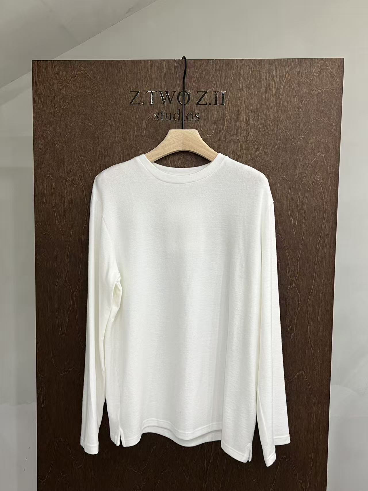 Soft Brushed Jersey Long Sleeve Tee