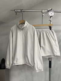 Clean Utility Drawstring Shorts
