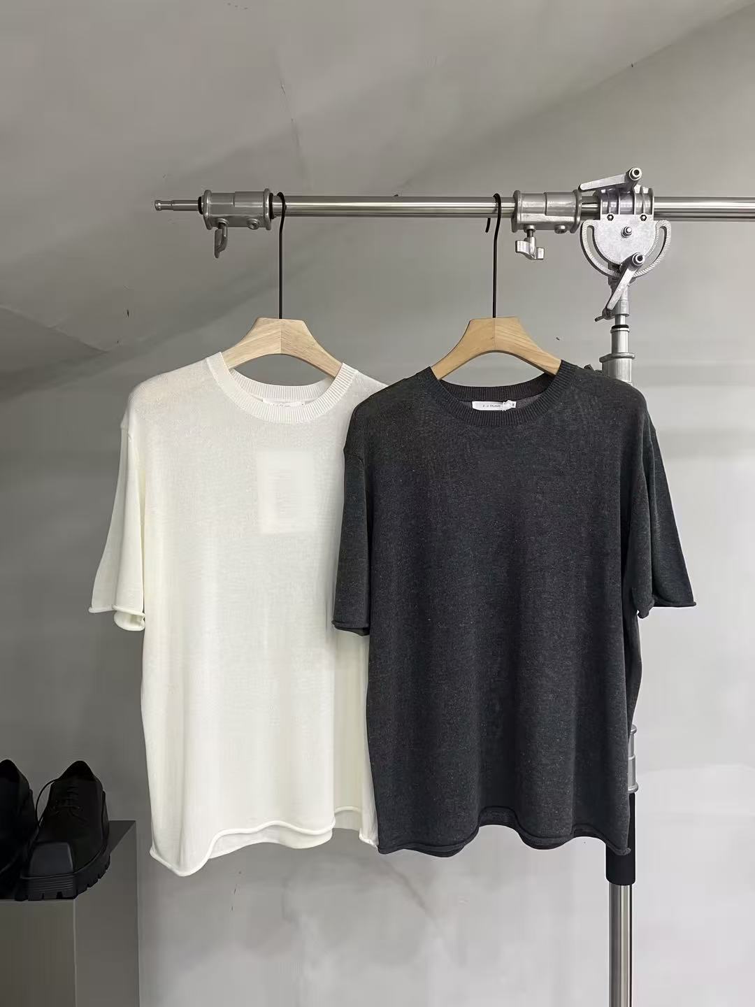 Textured Knit Slim-Fit Polo Shirt