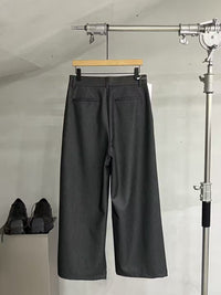 Soft-Tailored Wide-Leg Trousers